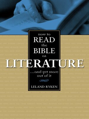 cover image of How to Read the Bible as Literature